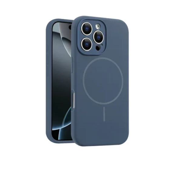Θήκη σιλικόνης MagSafe για iphone 14 Pro Max - μπλε