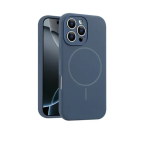 Θήκη σιλικόνης MagSafe για iphone 15 - μπλε