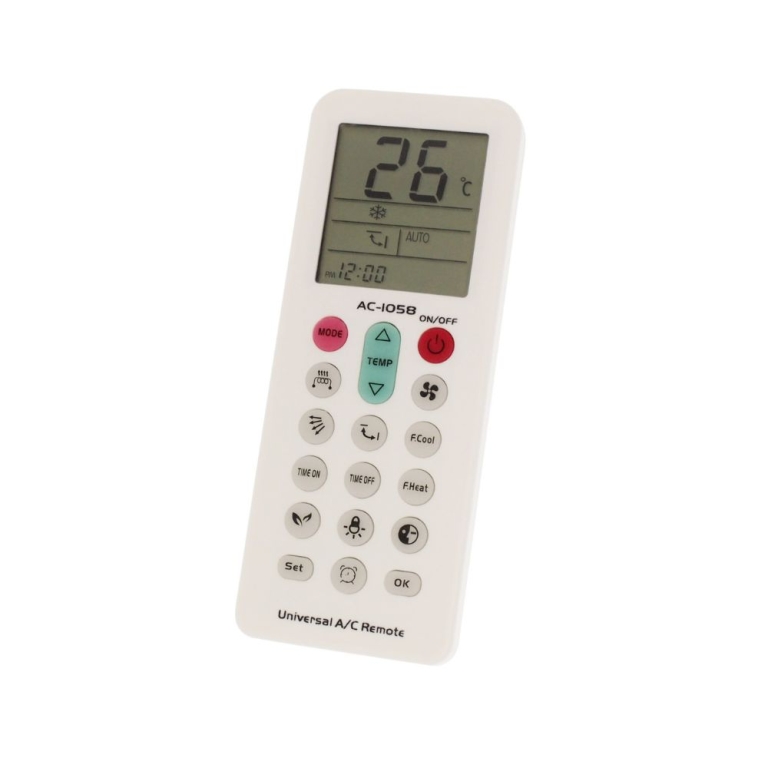 Τηλεχειριστήριο Universal για Air Condition AC-1058 λευκό