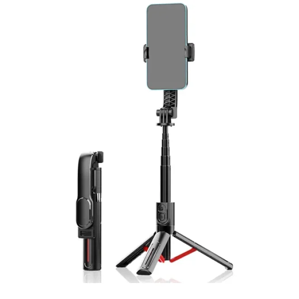 Τρίποδο κινητού Selfie Stick K26 - μαύρο