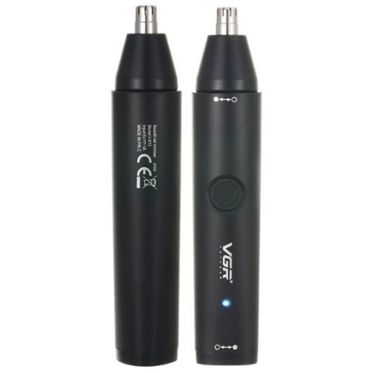 Επαναφορτιζόμενο Trimmer Αυτιών και Μύτης VGR V-613 - Μαύρο