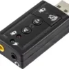 Deltaco Εξωτερική USB Κάρτα Ήχου 7.1