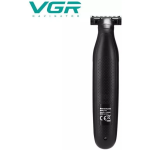 Επαναφορτιζόμενη Ξυριστική Μηχανή Προσώπου και Σώματος VGR V-017 - Μαύρο