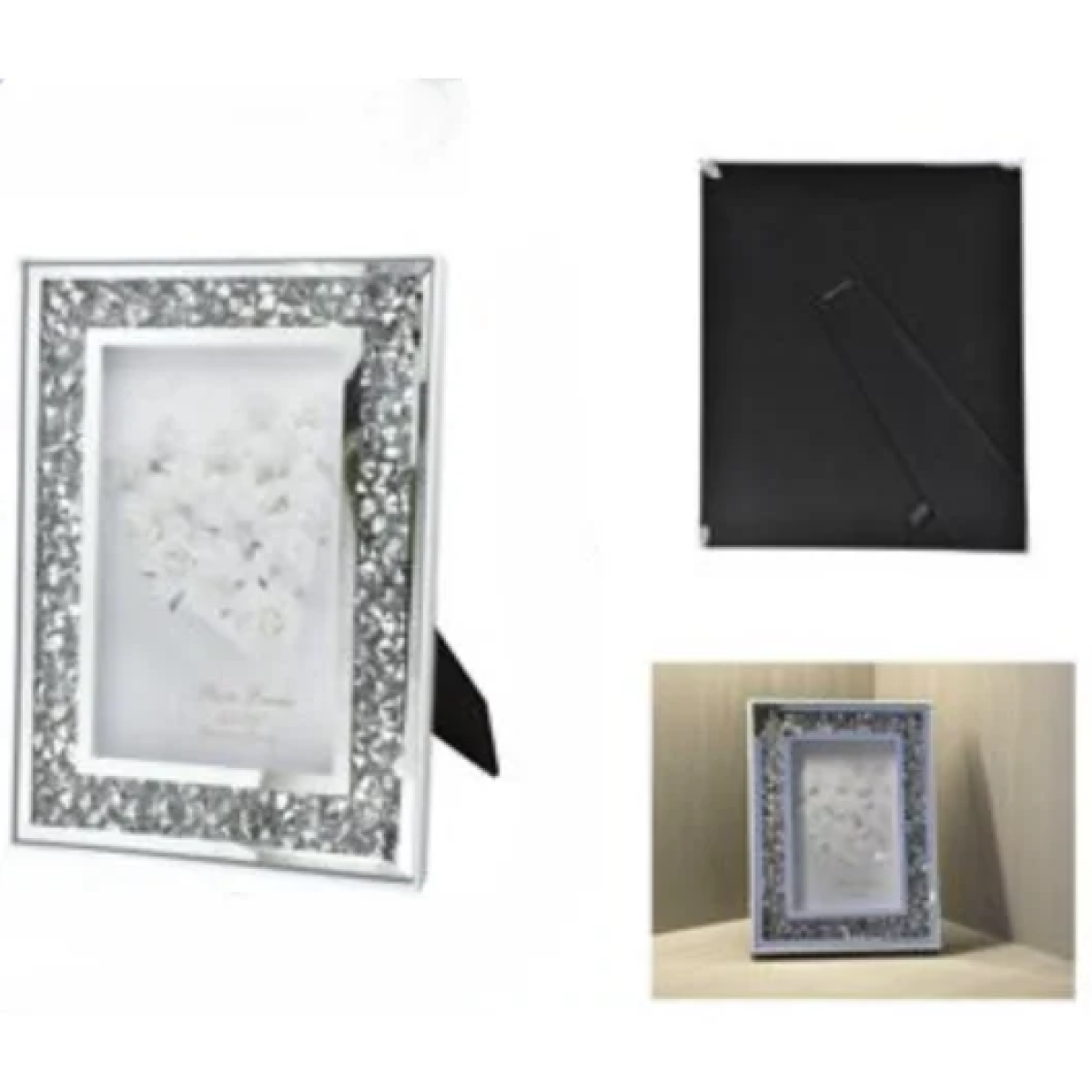 Κορνίζα Επιτραπέζια Μεταλλική 20x15cm – Κωδικός: 38325