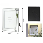Κορνίζα Επιτραπέζια Μεταλλική 25x20cm – Κωδικός: 38318