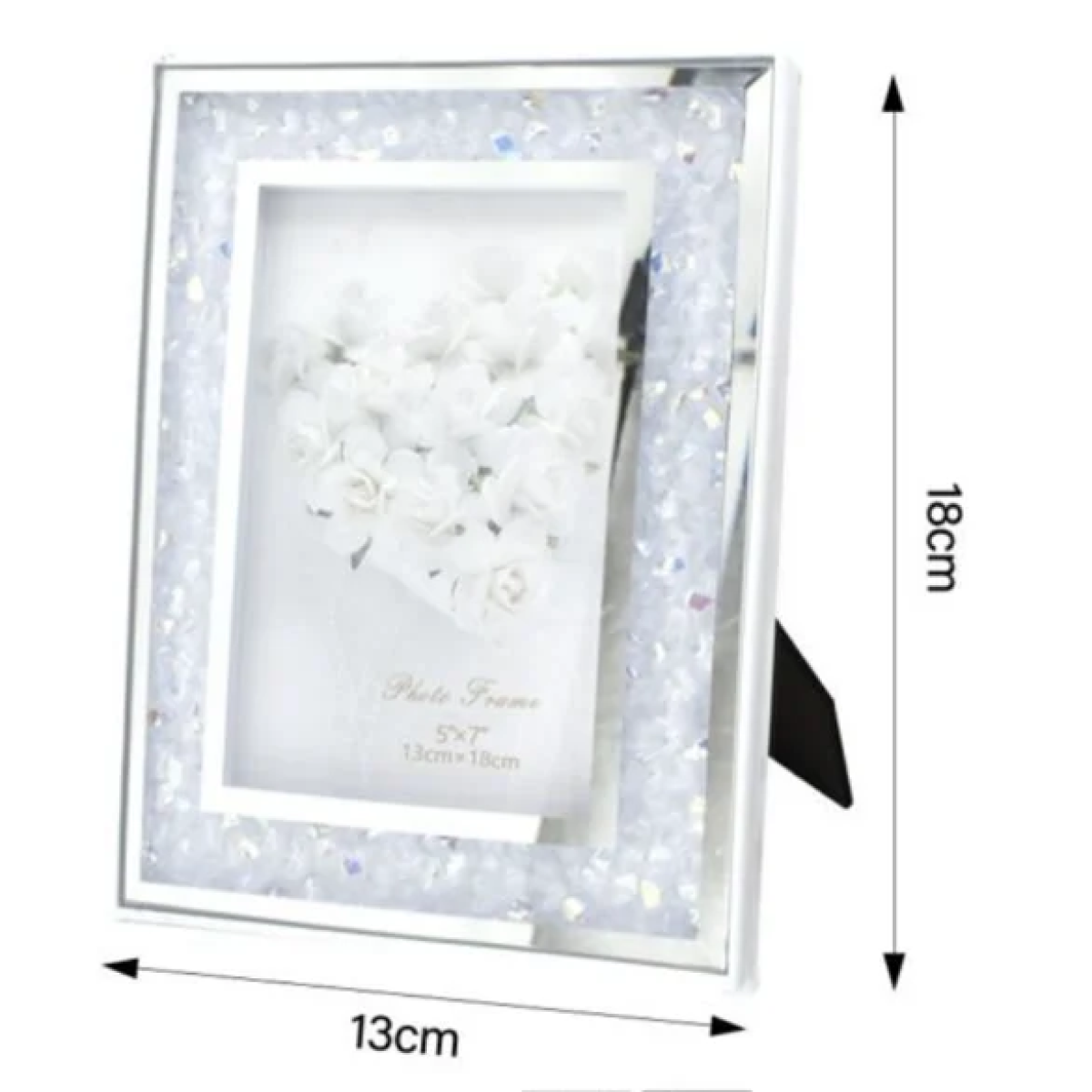 Κορνίζα Επιτραπέζια Μεταλλική 18x13cm – Κωδικός: 38332