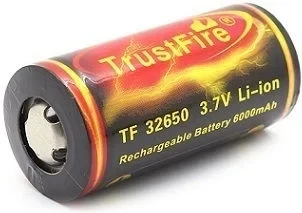 Trustfire Επαναφορτιζόμενη Μπαταρία 32650 Li-ion 6000mAh 3.6V