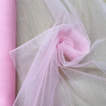 Ύφασμα Τούλι για Διακόσμηση σε Ρολό 14cm x 4.5m 85687 Ροζ