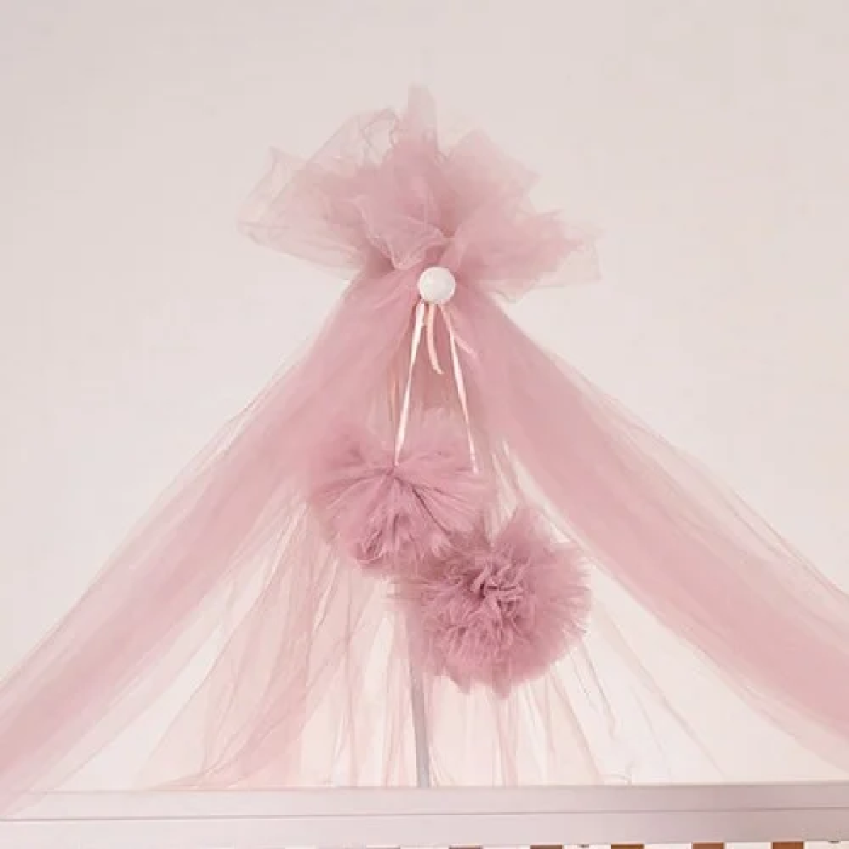 Ύφασμα Τούλι για Διακόσμηση σε Ρολό 48cm x 4.5m 85673 Ροζ