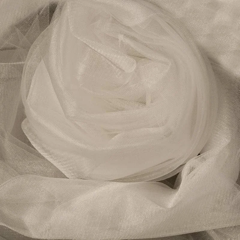 Ύφασμα Τούλι για Διακόσμηση σε Ρολό 48cm x 4.5m 85675 Υπόλευκο #27