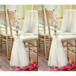 Ύφασμα Τούλι για Διακόσμηση σε Ρολό 48cm x 9m 85671 Λευκό