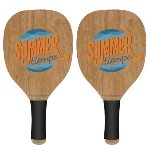 Ρακέτες Ξύλινες Παραλίας Summertiempo 40x22x1