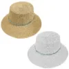 Καπέλο Ψαθόχαρτο με Μπλε Πετραδάκια ø34cm SummerTiempo 623166