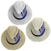 Καπέλο Ψαθόχαρτο Cowboy με Κορδέλα Ελληνική Σημαία 34x31x12cm SummerTiempo 623229