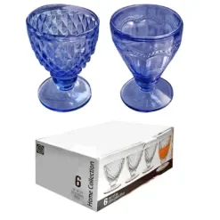 Μπωλ Κολωνάτα Χρωματιστά 6τεμ 13x9cm   220ml Homie 1001952