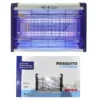 Εντομοπαγίδα 2 Λάμπες LED 38x24x5cm Homie 101571