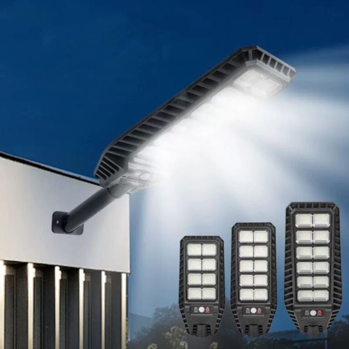 Αδιάβροχος Ηλιακός Προβολέας 12 COB 216 LED 400W με Τηλεχειριστήριο AB-TY240