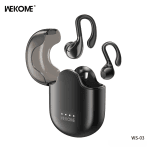 WEKOME WS-03 Ασύρματα Ακουστικά Clip-On – Semi-In-Ear με HIFI Ήχο & Σχεδίαση Ear-Hook - Μαύρα