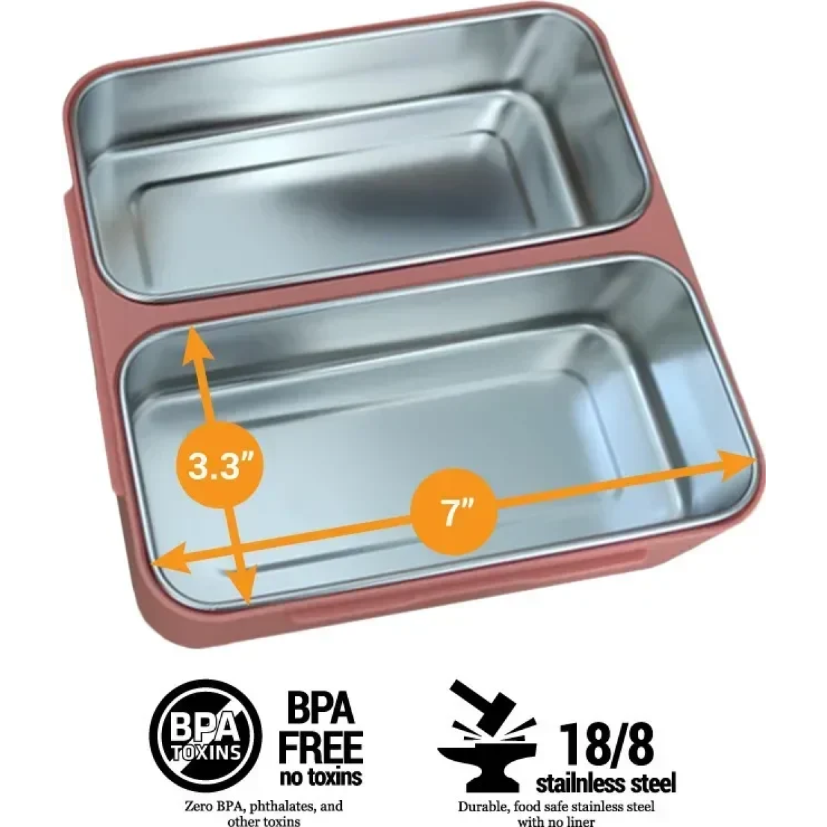 Healthy Human Δοχείο Φαγητού On The Go Bento HH-SOB30 - Image 5