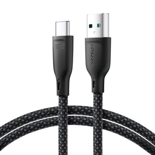 Joyroom Καλώδιο USB-A σε USB-C 100W Fast Transfer 1m - Μαύρο