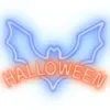 Neolia Διακοσμητικό Φωτιστικό Neon PLEXI LED HALLOWEEN Μπλε Κόκκινο NNE17
