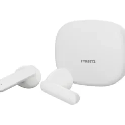 STREETZ True Wireless Ακουστικά Λευκά T160-WHT