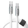 STATIK Καλώδιο Φόρτισης Type C 100W Tsumocharge Superfast Λευκό PUP-0126-WHT-CC