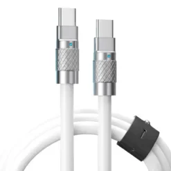 STATIK Καλώδιο Φόρτισης Type C 100W Tsumocharge Superfast Λευκό PUP-0126-WHT-CC
