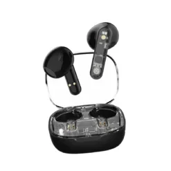 STREETZ True Wireless ακουστικά Μαύρα T150-BLK