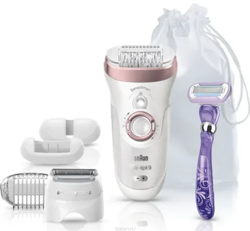 Braun Silk Epil Series 9 Sensosmart Σετ Αποτρίχωσης Epilator για Πρόσωπο