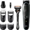 Braun Multi Grooming Kit 7 in 1 Σετ Επαναφορτιζόμενης Κουρευτικής Μηχανής Μπλε MGK5345