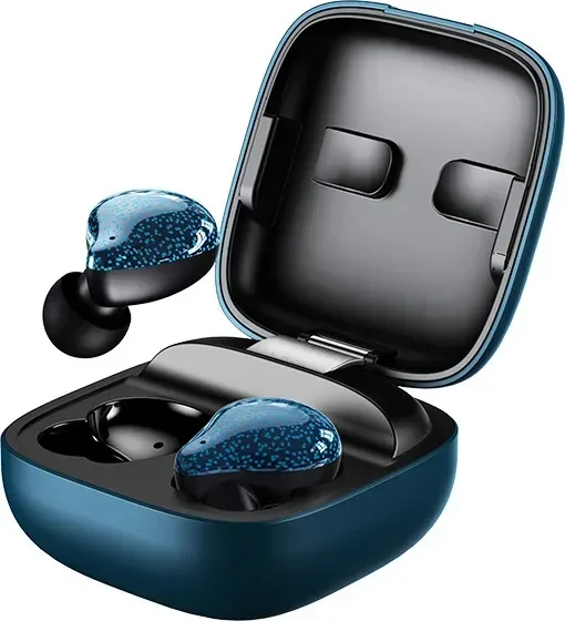 Remax Tws-33 Earbud Bluetooth Handsfreee - Μπλε