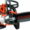 Black & Decker Αλυσοπρίονο Μπαταρίας 18V 2.0Ah 3.7kg με Λάμα 20cm GKC1820L20-QW