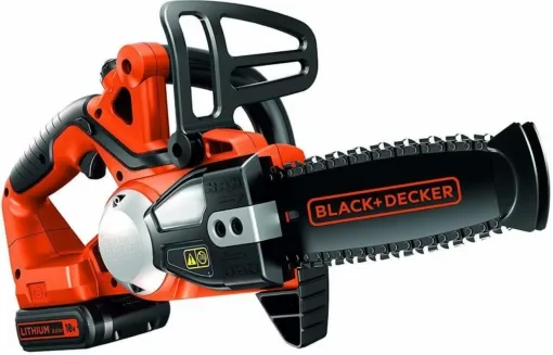 Black & Decker Αλυσοπρίονο Μπαταρίας 18V 2.0Ah 3.7kg με Λάμα 20cm GKC1820L20-QW