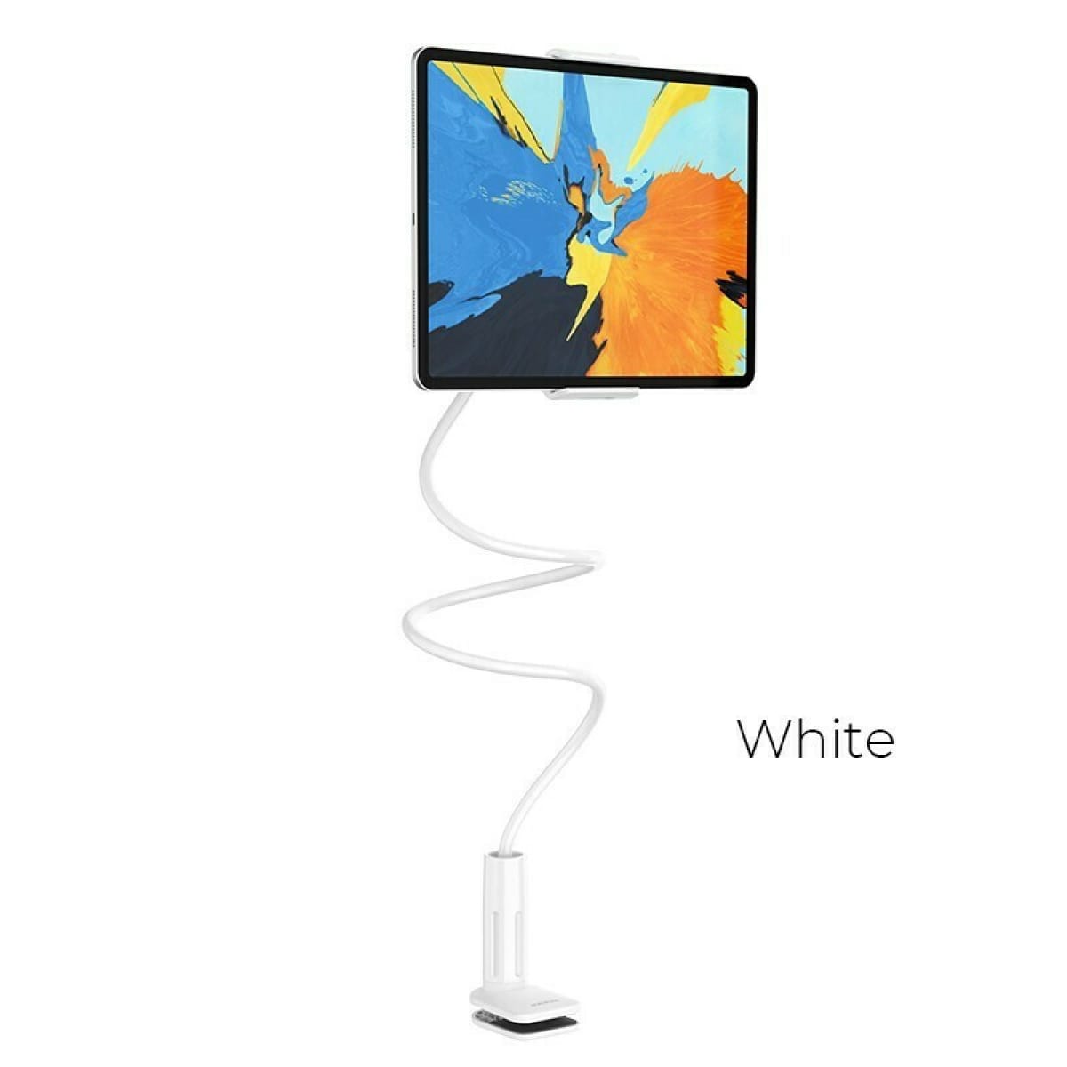 Borofone BH24 Βάση Tablet με Βραχίονα έως 10.6" – Λευκή