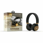 Moxom MX-WL46 Ασύρματα & Ενσύρματα Over Ear Ακουστικά Bluetooth με Μικρόφωνο – Μαύρα