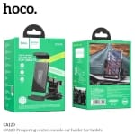 Hoco CA120 Βάση Αυτοκινήτου για Κινητό ή Tablet με Βεντούζα και Ρυθμιζόμενα Άγκιστρα – Μαύρη