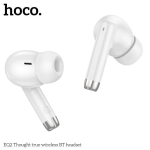 Hoco EQ2 Thought TWS In-ear Bluetooth Handsfree Ακουστικά με Θήκη Φόρτισης – Λευκά