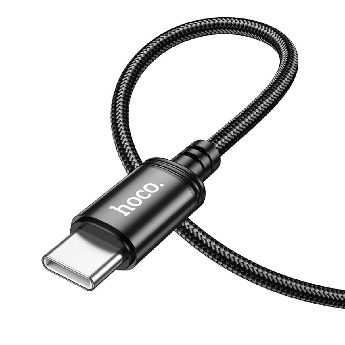 Hoco X89 Braided Καλώδιο USB-A σε USB-C – 60W, 3A, 1m – Μαύρο