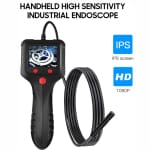 P100 Ψηφιακή Κάμερα Ενδοσκόπιο HD 1080P με Οθόνη IPS TFT 2.4″ με 5m Καλώδιο και 8mm Φακό