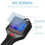 P100 Ψηφιακή Κάμερα Ενδοσκόπιο HD 1080P με Οθόνη IPS TFT 2.4″ με 5m Καλώδιο και 8mm Φακό
