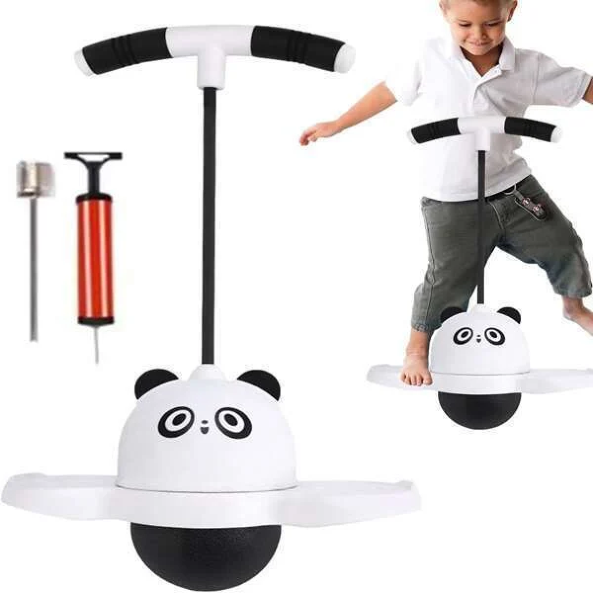 Panda Παιχνίδι Αναπήδησης & Ισορροπίας Pogo Stick – Ιδανικό για Παιδιά 3+ Ετών - Image 2