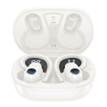 Hoco EQ8 In-ear Bluetooth Handsfree Ακουστικά με Θήκη Φόρτισης - Λευκά