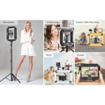 U200 Ring Light Video Rig – Επαγγελματικός Φωτισμός για Βίντεο & Φωτογραφία