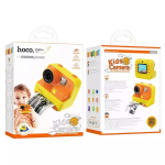 Hoco DV200 Compact Παιδική Φωτογραφική Μηχανή 48MP με Οθόνη 2" & Εκτυπωτή – Πορτοκαλί