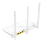 Hoco HI30 Ασύρματο Router Wi‑Fi 4 – 300Mbps με 3 Κεραίες & 4 Θύρες Ethernet - Λευκό
