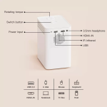 Andowl Q800 Mini Projector – LED Προβολέας 4K με Ενσωματωμένα Ηχεία & Υψηλή Ανάλυση