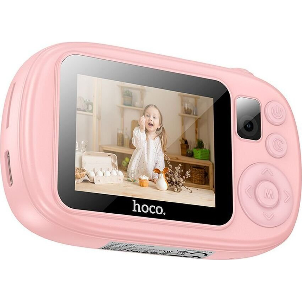 Hoco DV205 Παιδική Φωτογραφική Μηχανή 20MP - Ροζ