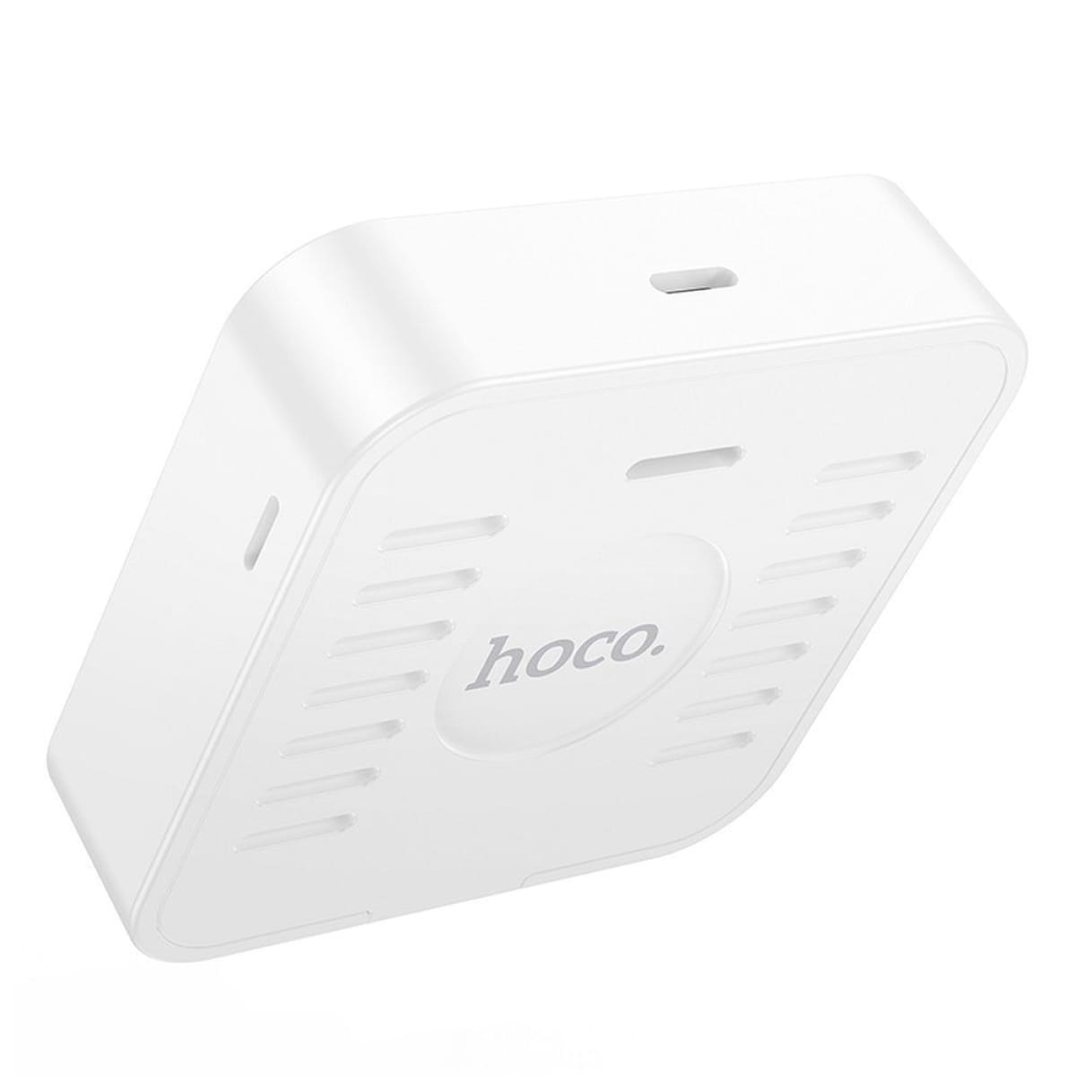 Hoco HX40 2in1 Επιτραπέζιο Ψηφιακό Ρολόι & Θερμόμετρο – Λευκό