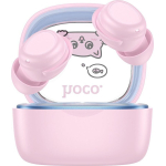 Hoco EW111 Kids In-ear Bluetooth Handsfree Ακουστικά με Θήκη Φόρτισης – Ροζ